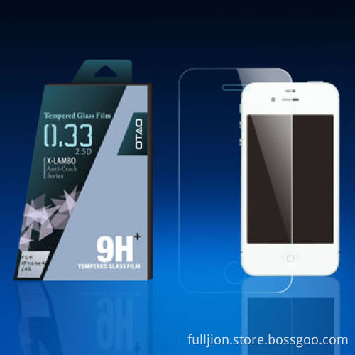 0.33mm 2.5D 9H Tempered Glass Screen Protector for iPhone 4/4S